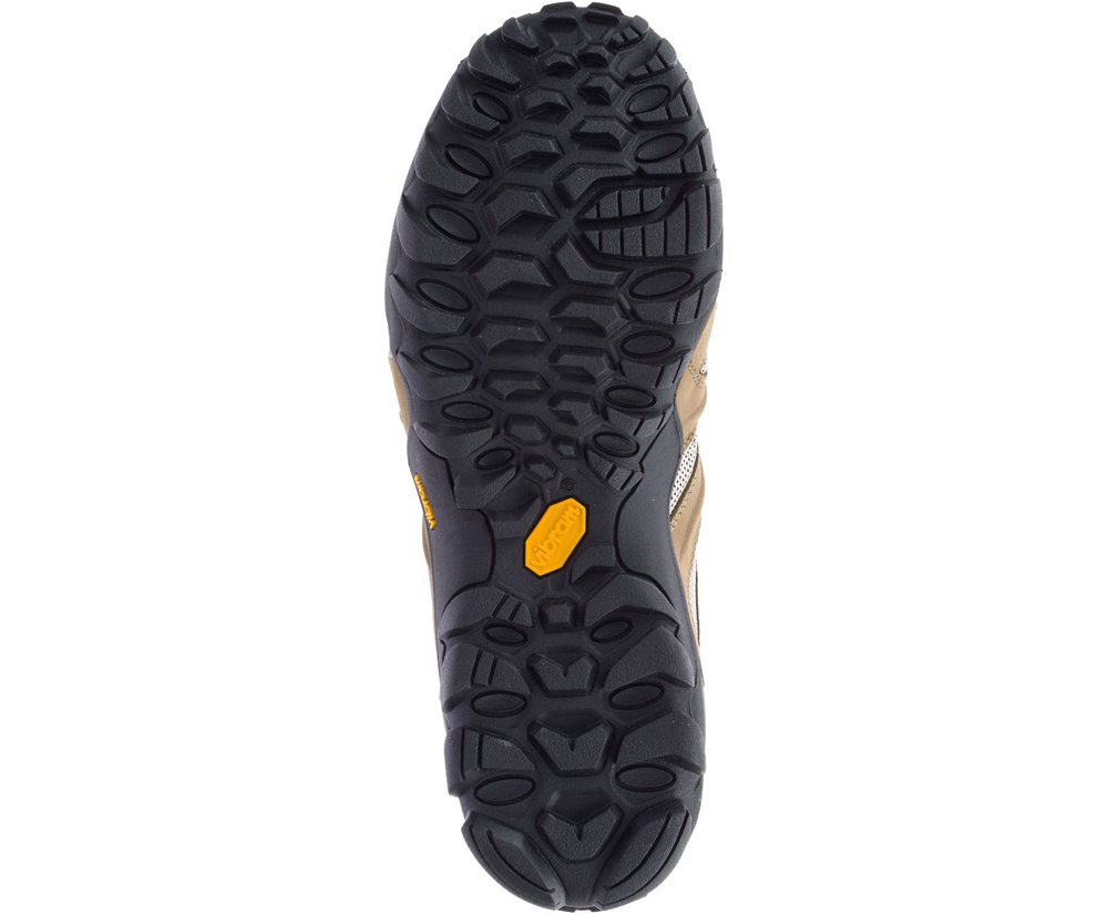 Buty Trekkingowe Merrell Męskie Brązowe/Czarne - Chameleon 8 Stretch - 046738-AYR